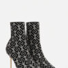 Botín en jacquard