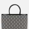 Bolso shopper grande con estampado del logotipo