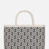 Bolso shopper mediano con estampado de logotipo